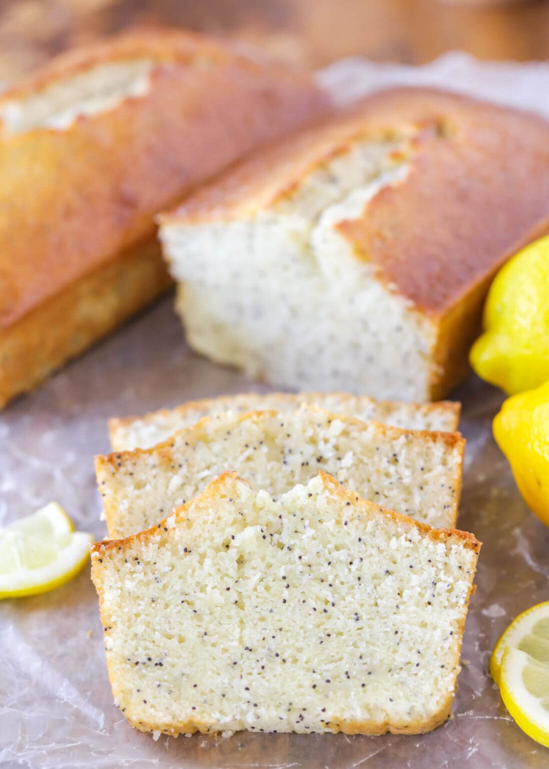 Lemon Poppy Seed Bread {With Lemon Glaze} Lil' Luna