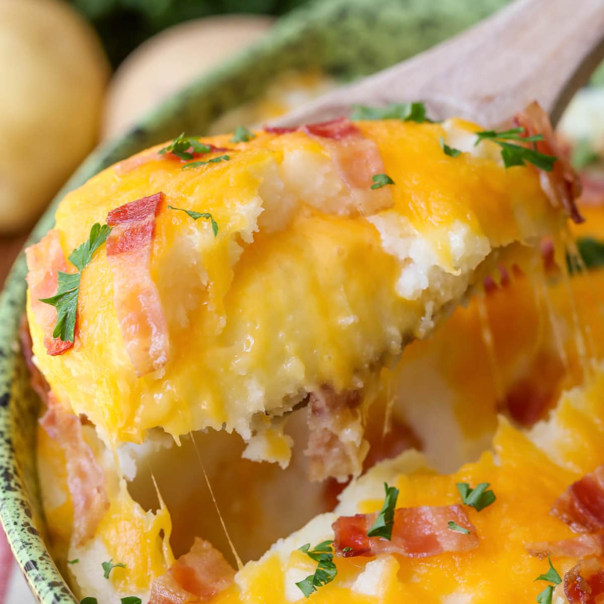 Cheesy Stuffed Mashed Potatoes | Homemade Mashed Potatoes | Homemade Recipes