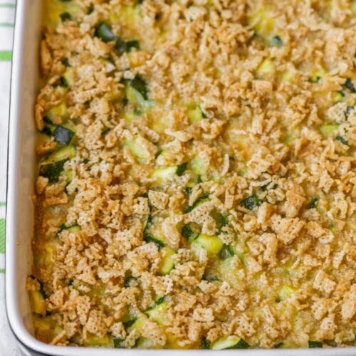 Zucchini Casserole Recipe {Easy + Cheesy} | Lil' Luna