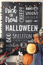 Giant Halloween Poster