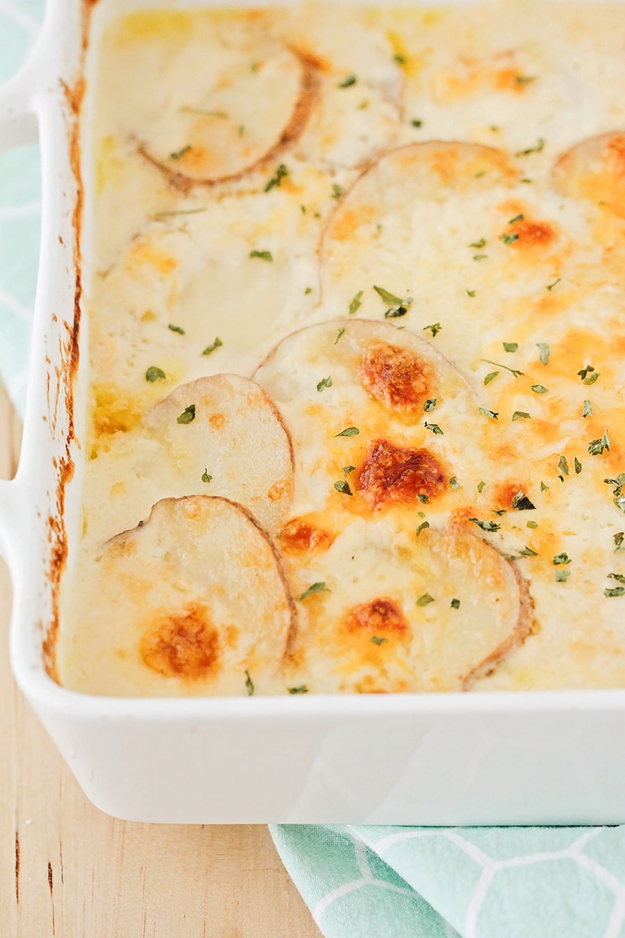 Pommes De terre Gratinées dans une cocotte