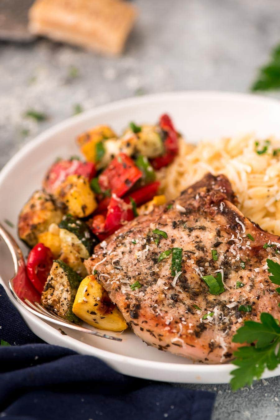 Italian Pork Chops | Lil' Luna