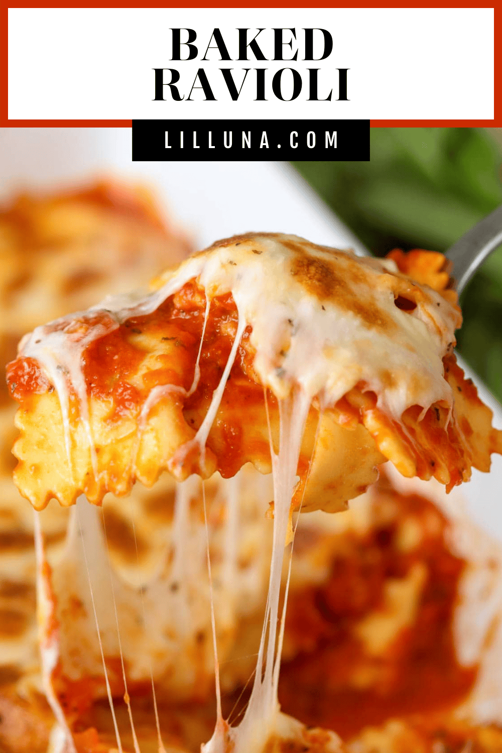 Baked Ravioli {Ready in 20 Minutes!} | Lil' Luna