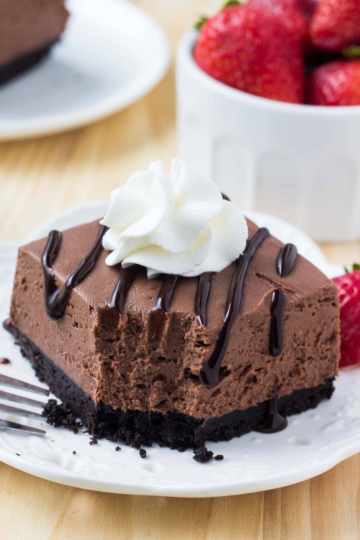 No Bake Chocolate Cheesecake Lil Luna