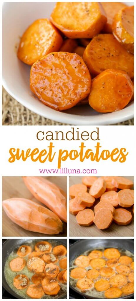 Easy Candied Sweet Potatoes - Sweet & Savory | Lil' Luna