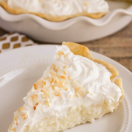 Classic Coconut Cream Pie Recipe Video Lil Luna