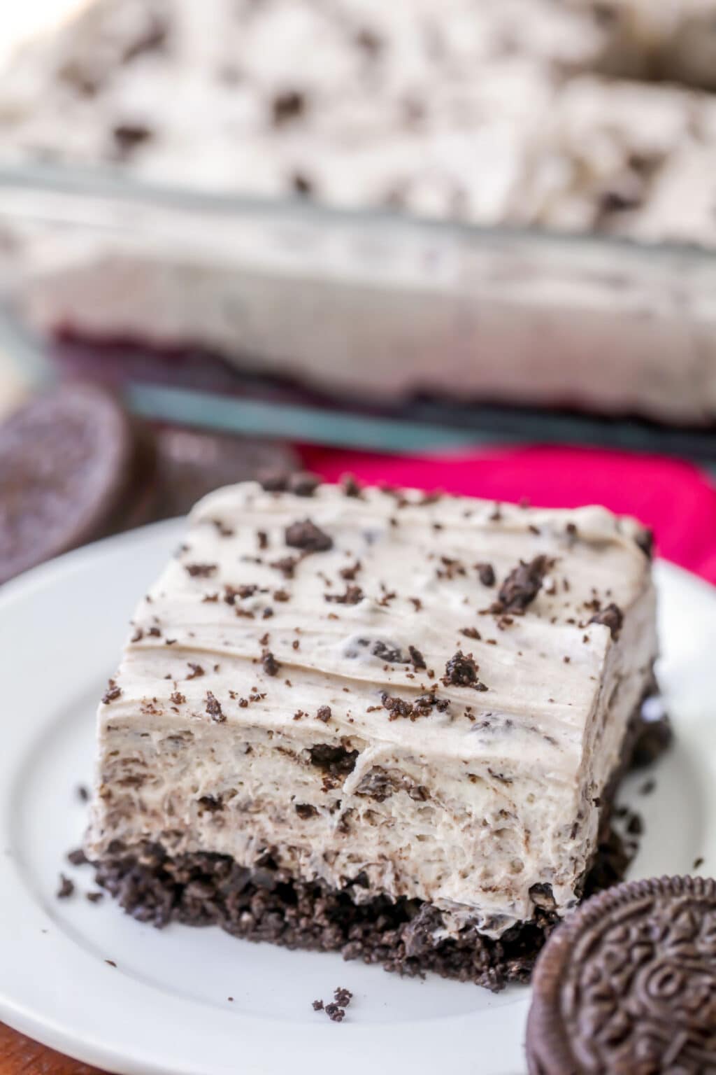 No Bake Oreo Cheesecake Recipe {15 Minutes To Make!} | Lil' Luna