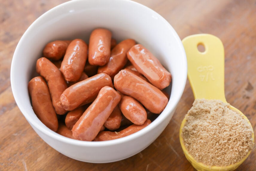 Brown Sugar Beanie Weenies {3 Ingredients!} | Lil' Luna