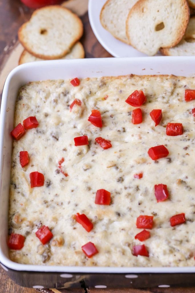 Cheesy Sausage Dip Recipe Lil' Luna