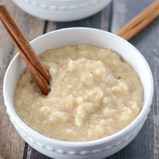 Slow Cooker Rice Pudding {Easy + Creamy} Lil' Luna