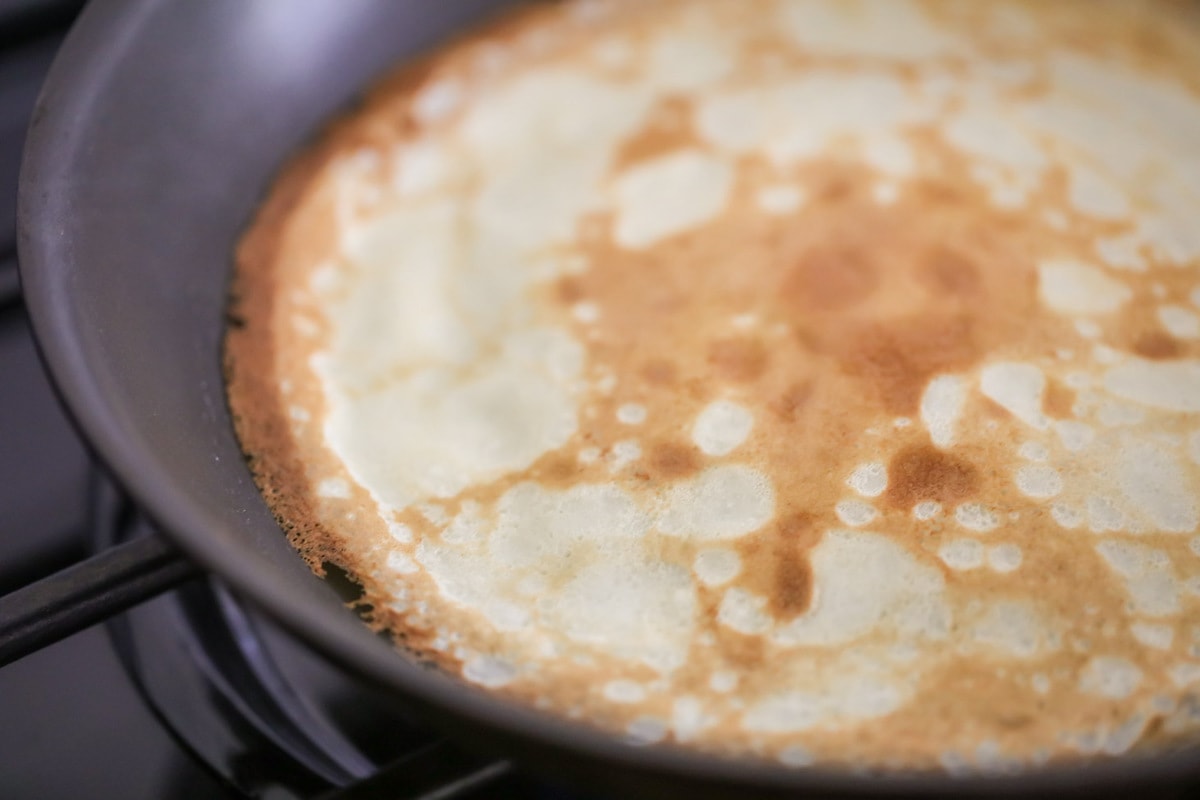 Cast Iron Skillet Crepe Suzette - Homemade Home