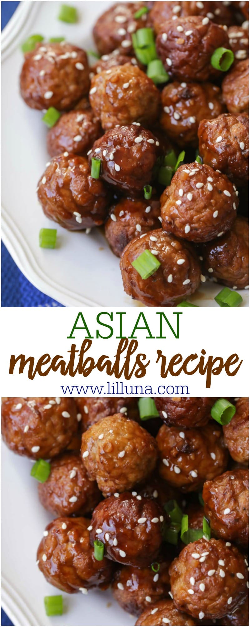 Slow Cooker Asian Meatballs Lil Luna