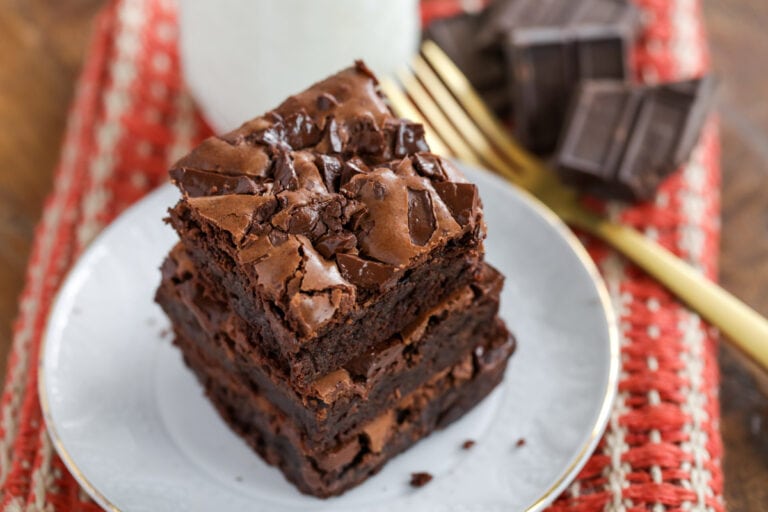 BEST Fudgy Brownies {From Scratch} Lil' Luna