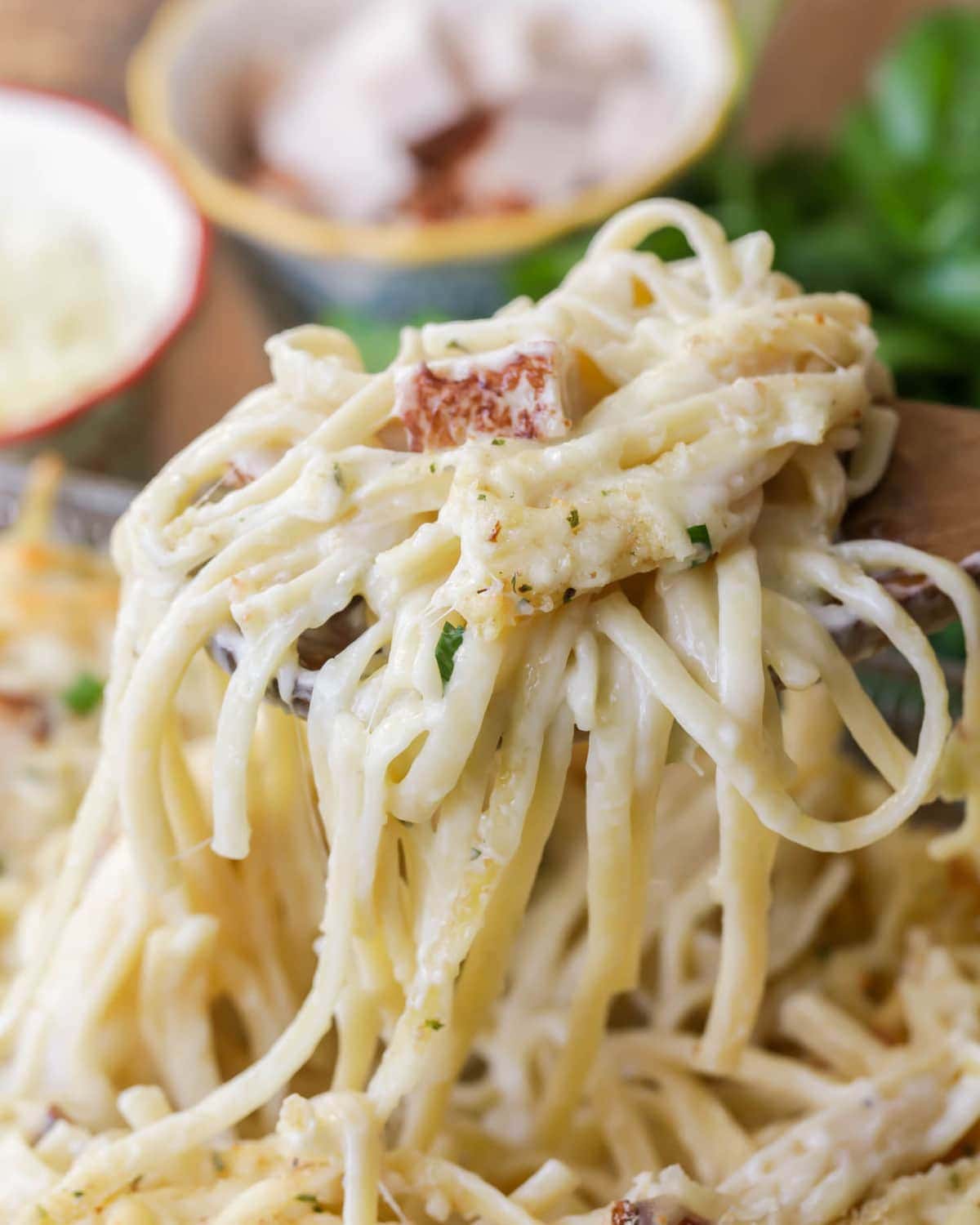 Turkey Tetrazzini EASY Creamy Casserole VIDEO Lil Luna