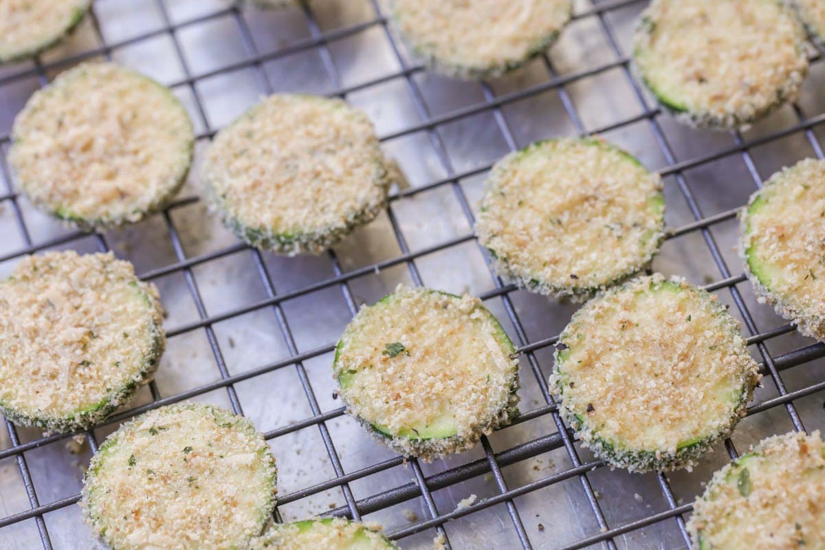 how to bake zucchini process shot