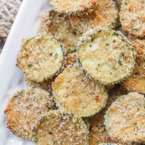 Baked Zucchini Chips | Lil' Luna