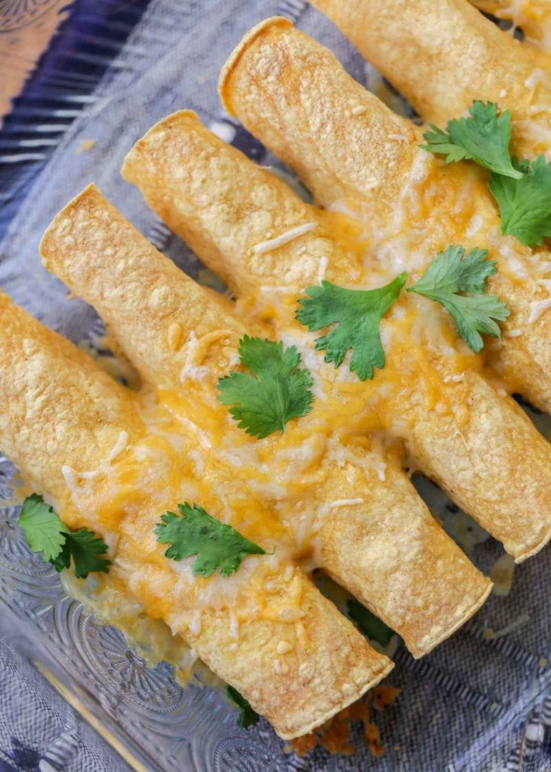 Baked Taquitos Recipe {Easy + Healthy} Lil' Luna