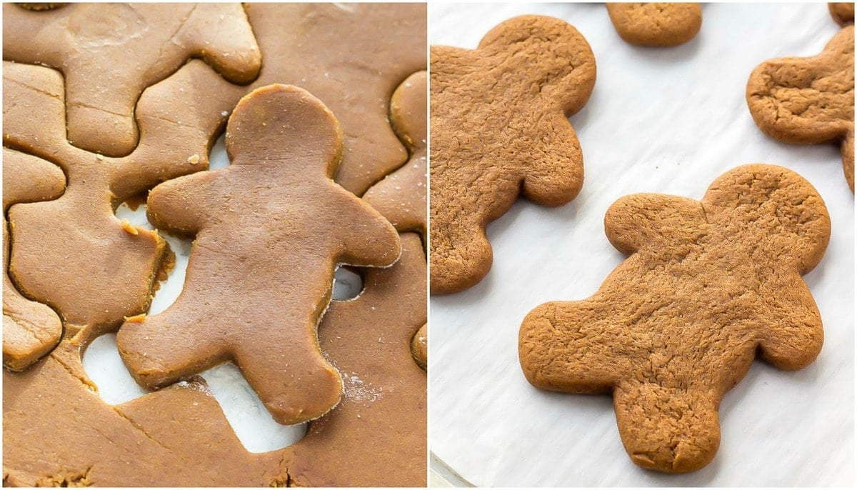 How to Make Gingerbread Cookies process shots