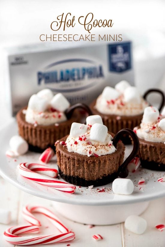 Hot Cocoa Mini Cheesecakes Lil Luna 