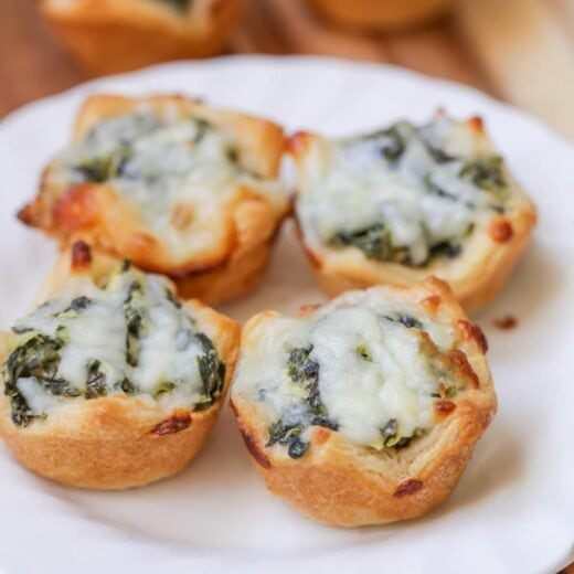 Spinach Dip Bites {+VIDEO} | Lil' Luna