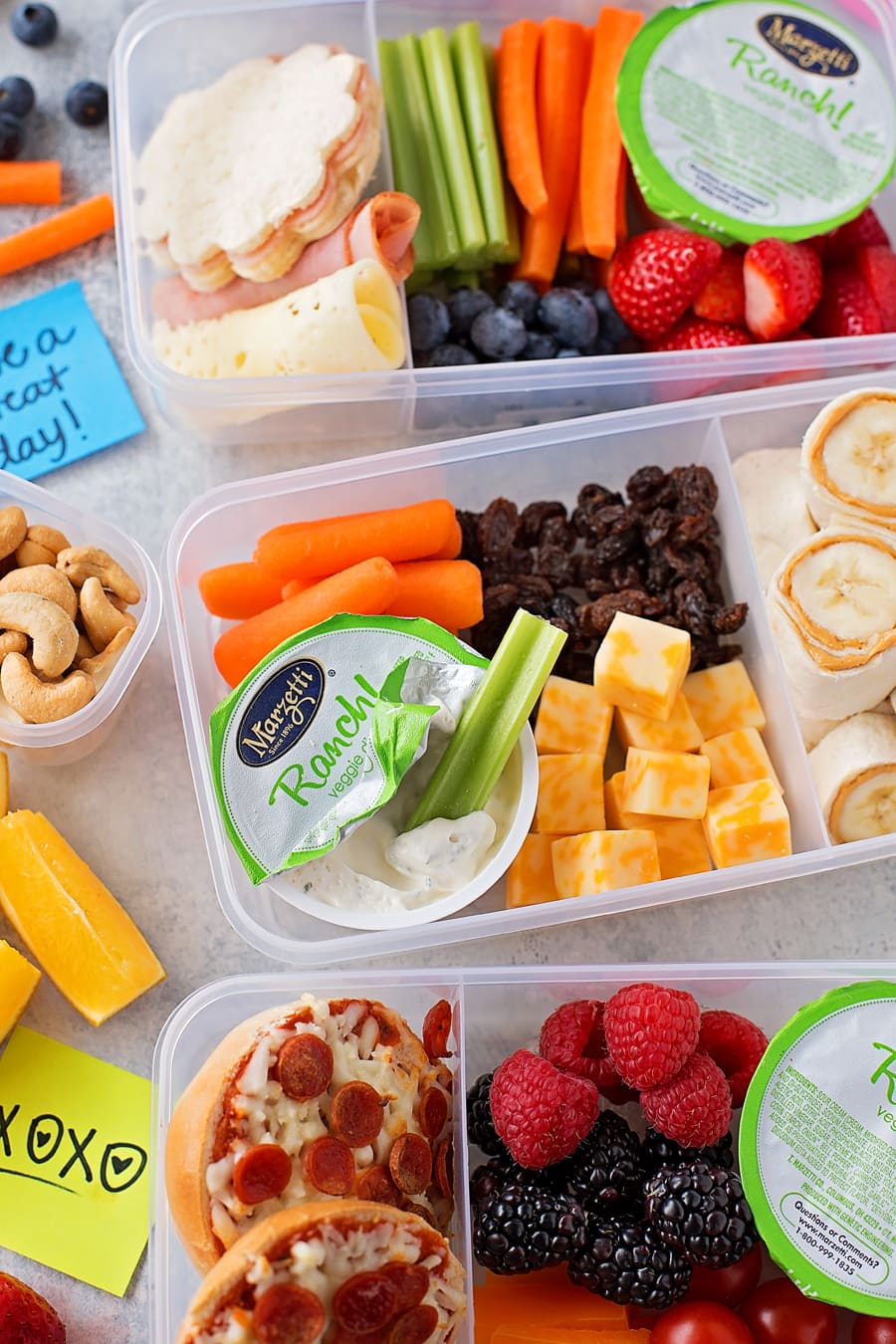 kids snack box ideas