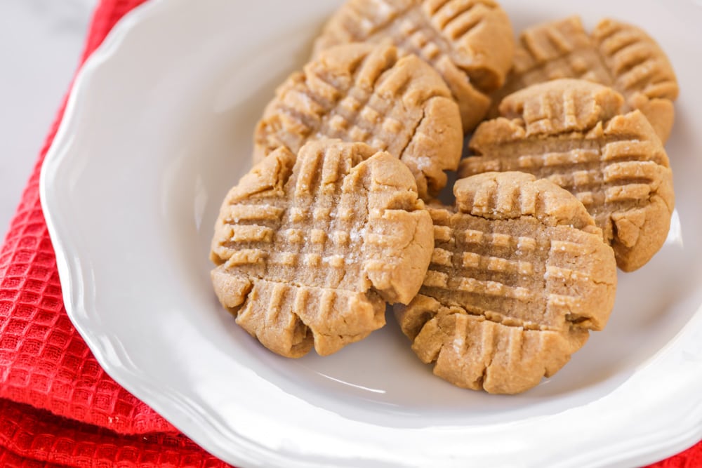 3 Ingredient Peanut Butter Cookies Recipe Lil Luna