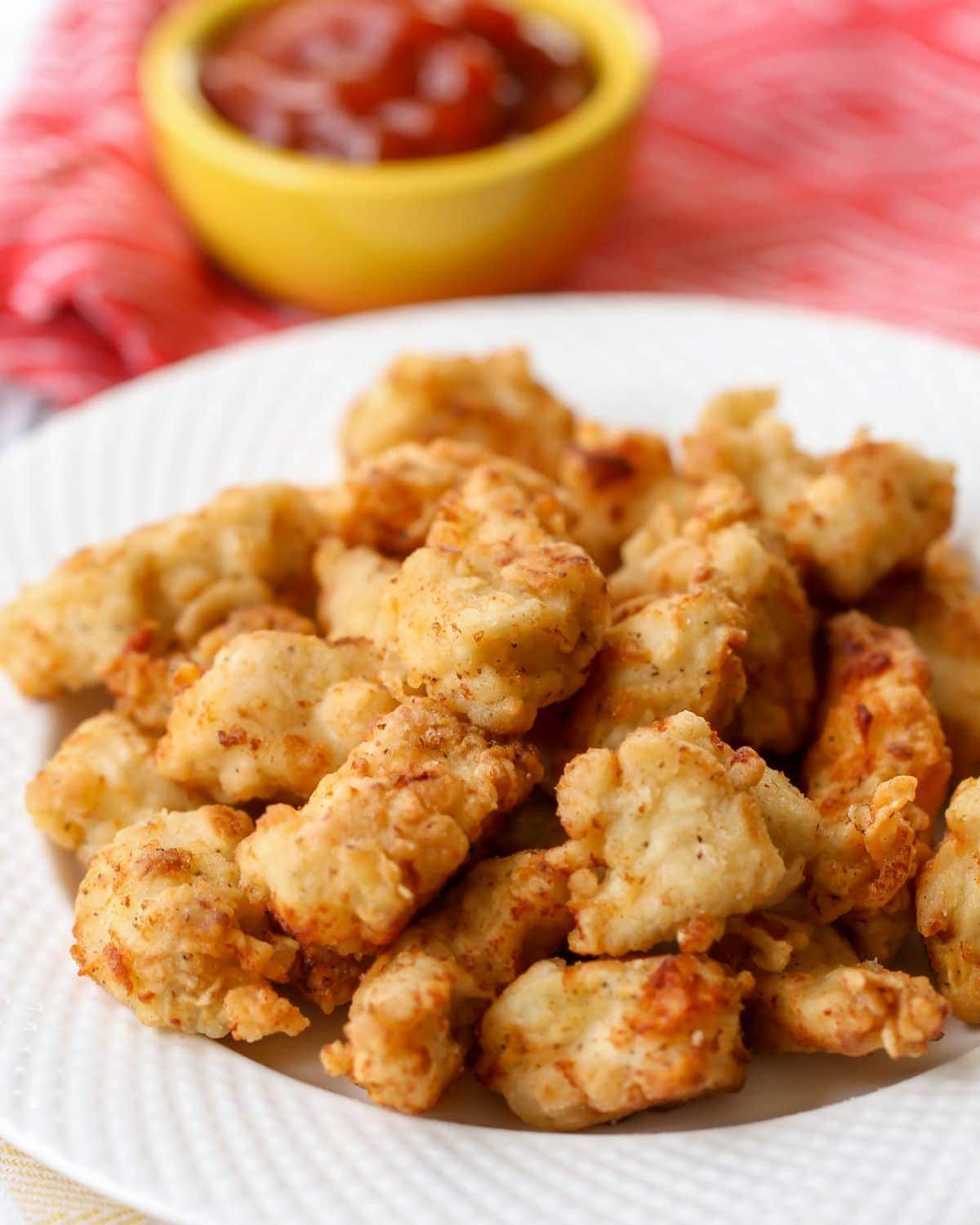 just bare chicken nuggets in air fryer