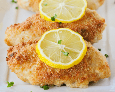 Parmesan Crusted Chicken Recipe | Lil' Luna