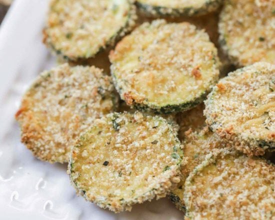 Baked Zucchini Chips | Lil' Luna