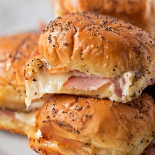 Hot Ham and Cheese Sliders