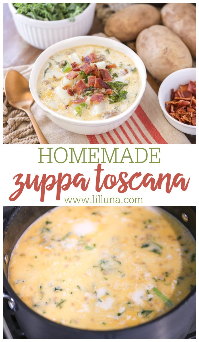 Top 10+ olive garden copycat soup 4 Zuppa Toscana Soup {Olive Garden Copycat} - Lil' Luna