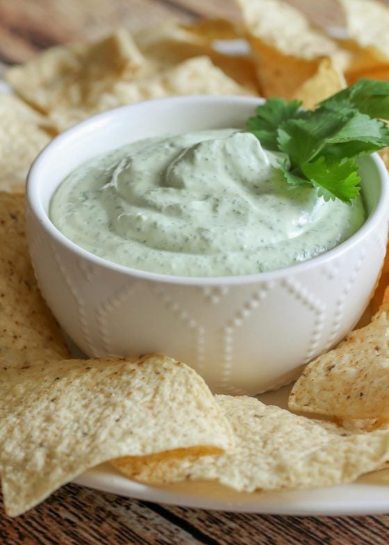 Avocado Lime Ranch Dip - Quick + Easy | Lil' Luna