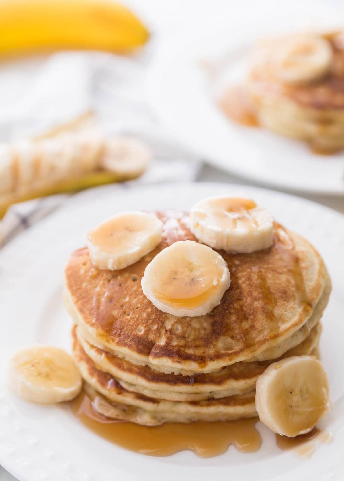 Quick Easy Banana Pancakes Recipe Video Lil Luna