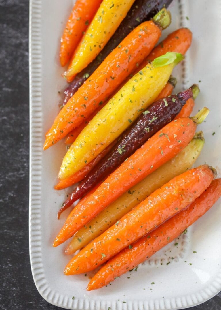 Honey Glazed Carrots {Ready in 15 Minutes!} Lil' Luna