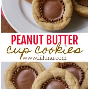 Reese's Peanut Butter Cup Cookies - Step By Step | Lil' Luna