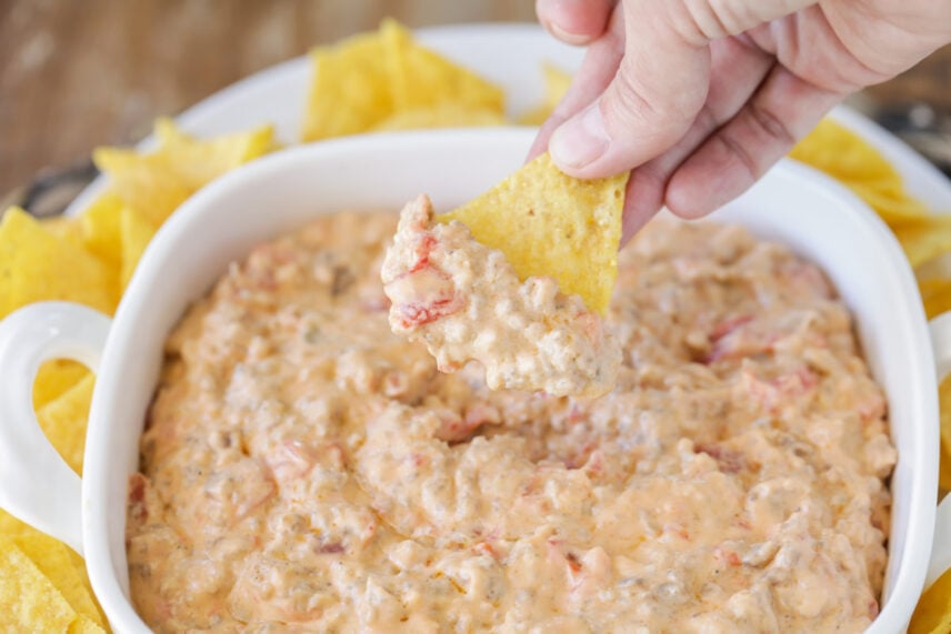 Sausage Cream Cheese Dip {Quick + Savory} Lil' Luna