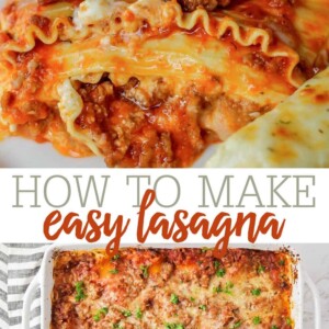 Family-Favorite Lasagna Recipe (+VIDEO) | Lil' Luna