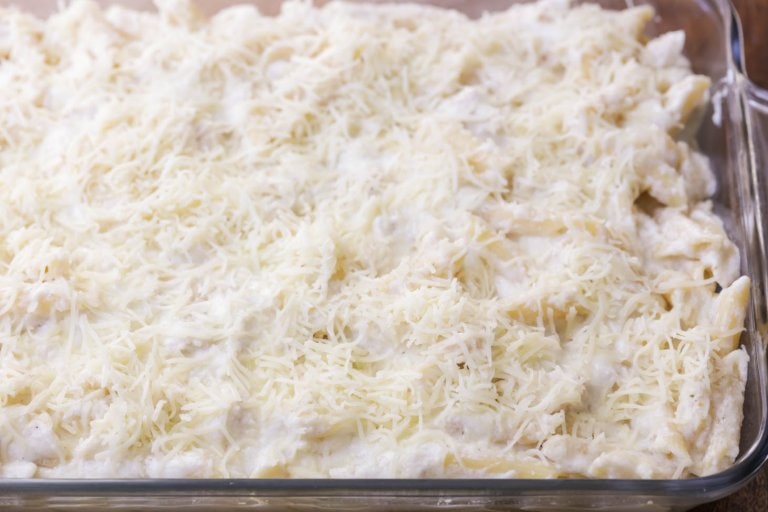 Cheesy Chicken Alfredo Bake VIDEO Lil Luna