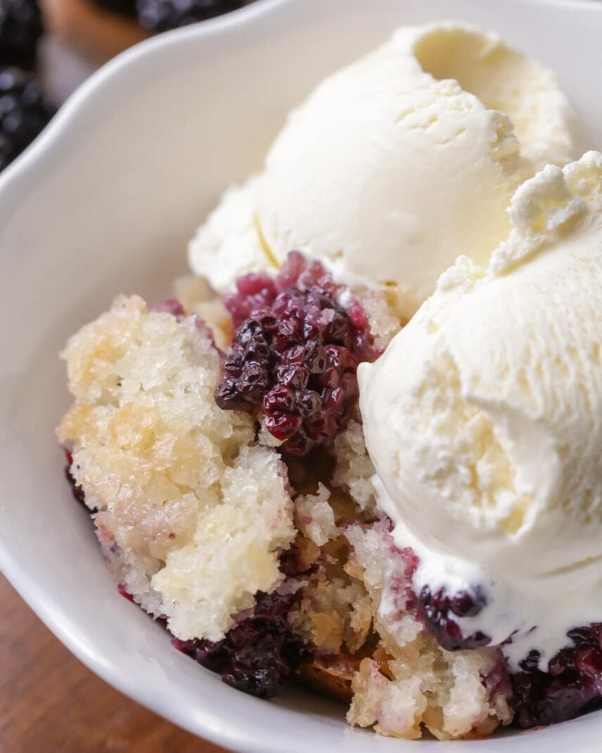 Easy Blackberry Cobbler Recipe Lil' Luna