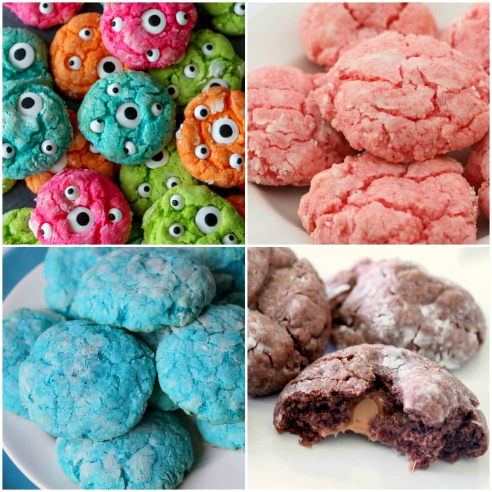 Gooey Butter Cookie Variations