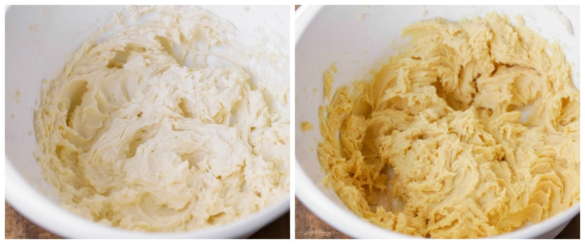 Cake Mix Cookies with Cream cheese process pics