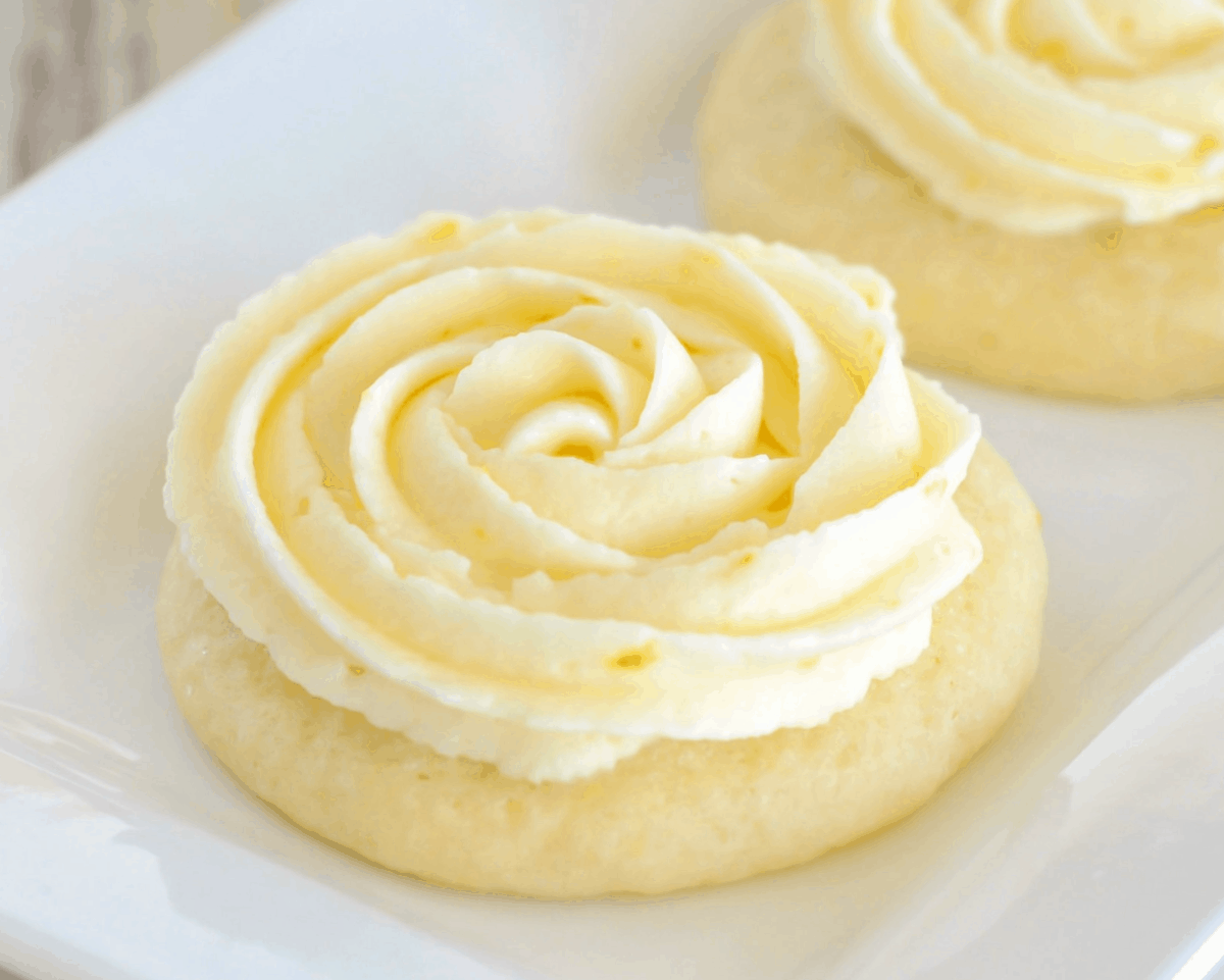 Soft Lemon Sugar Cookies