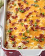 LOADED Mashed Potato Casserole {+VIDEO} | Lil' Luna