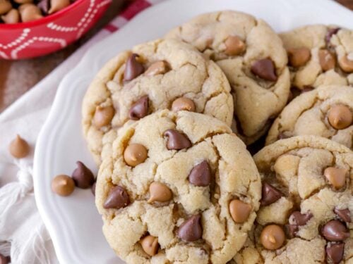 Chocolate Chip Peanut Butter Cookies - The Melrose Family