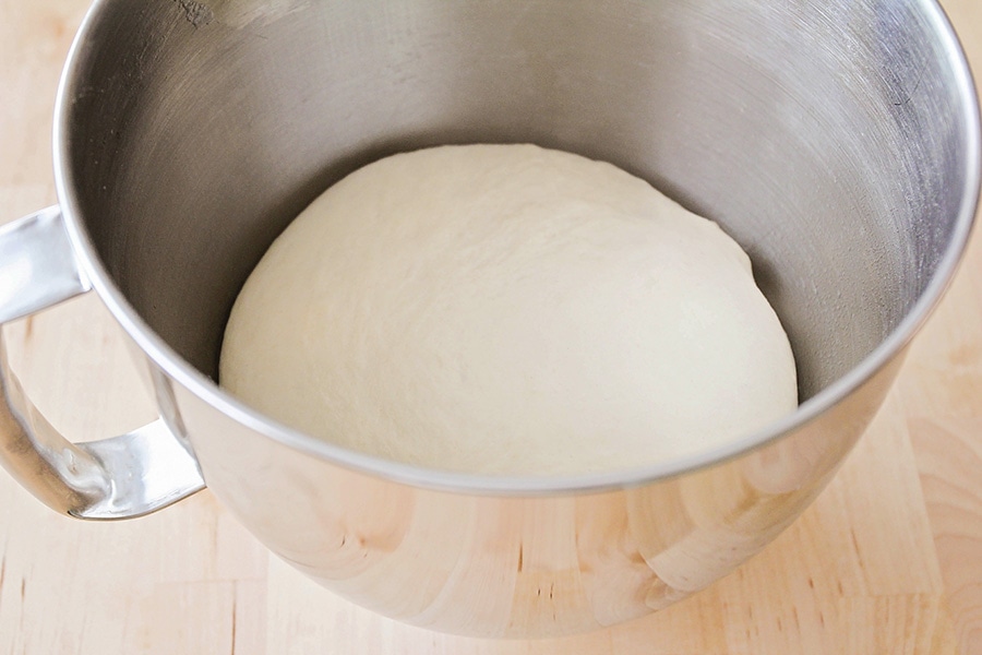 Rising dough for easy monkey bread
