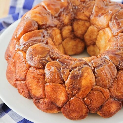 Plunket Cake or Monkey Bread Recipe 