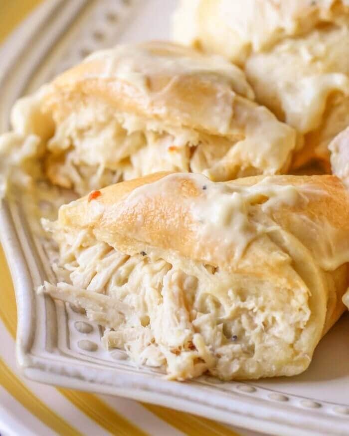 Pillsbury Crescent Roll Chicken Bundles Recipe (+VIDEO) Lil' Luna