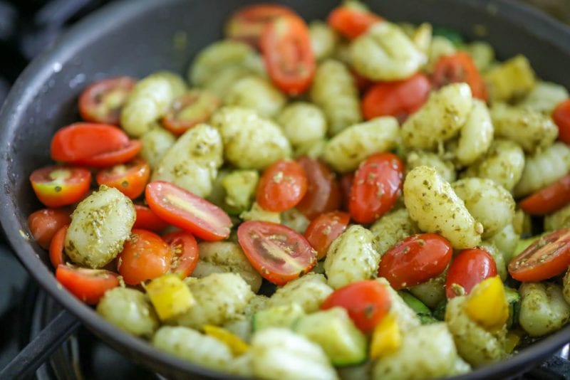 Easy Pesto Gnocchi | Lil' Luna