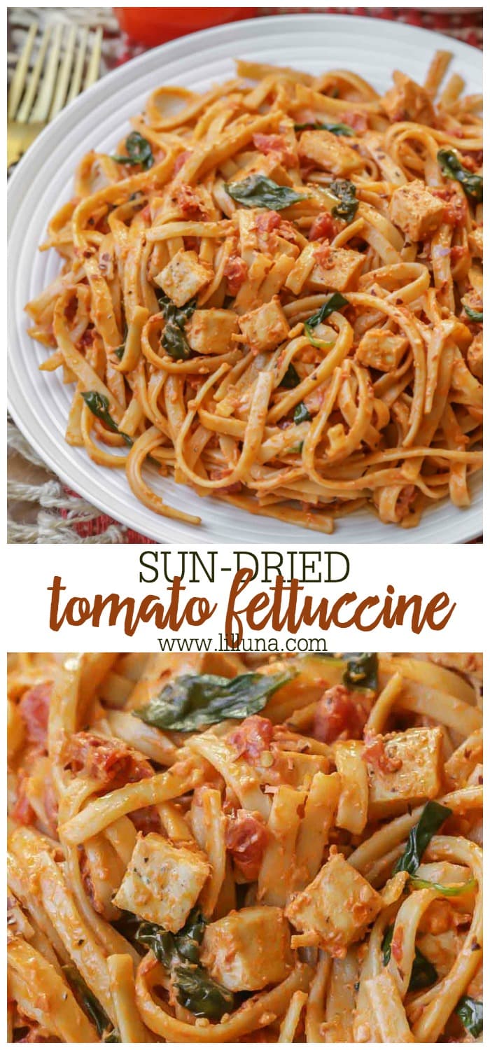Sun Dried Tomato Pasta {Cheesecake Factory Copycat} Lil' Luna
