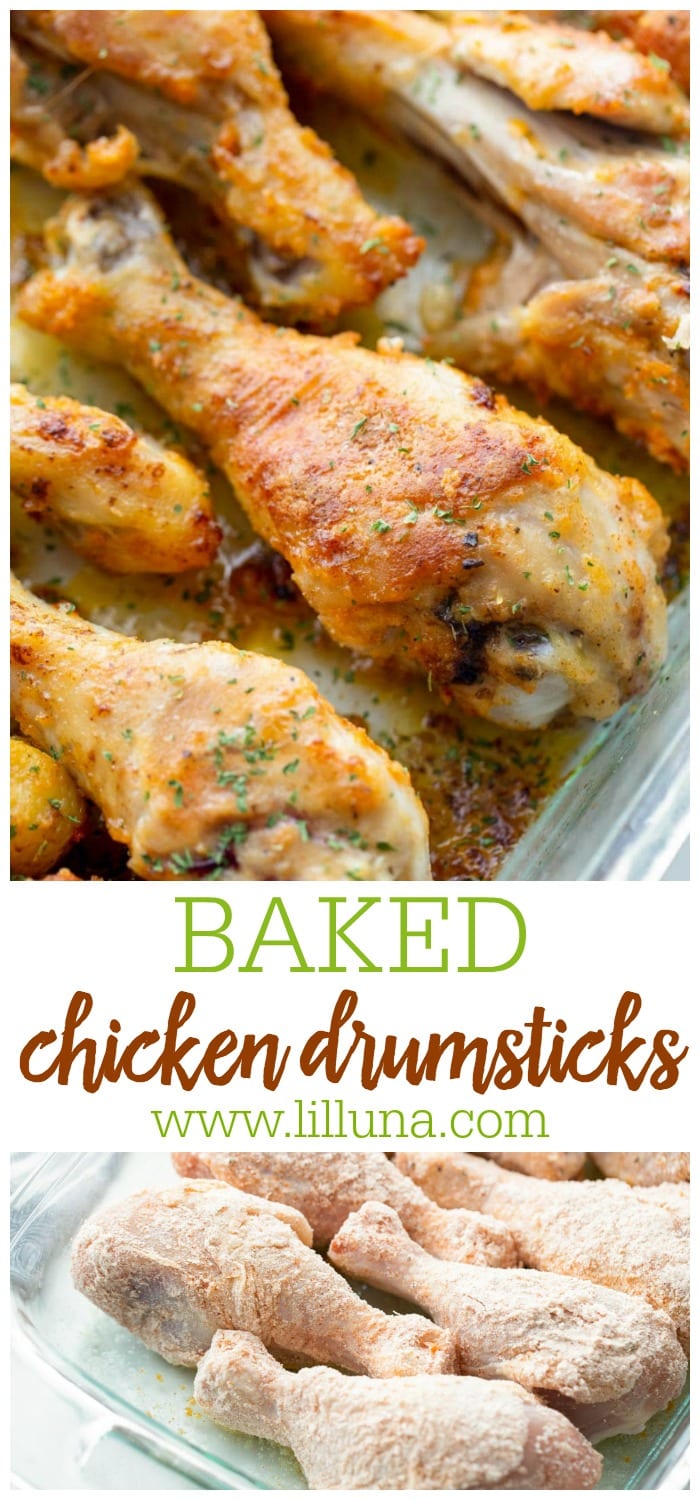 Drumsticks in Oven Recipe | Lil' Luna